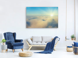 panoramic-3-piece-canvas-print-photo-wallaper-dawn-above-the-clouds
