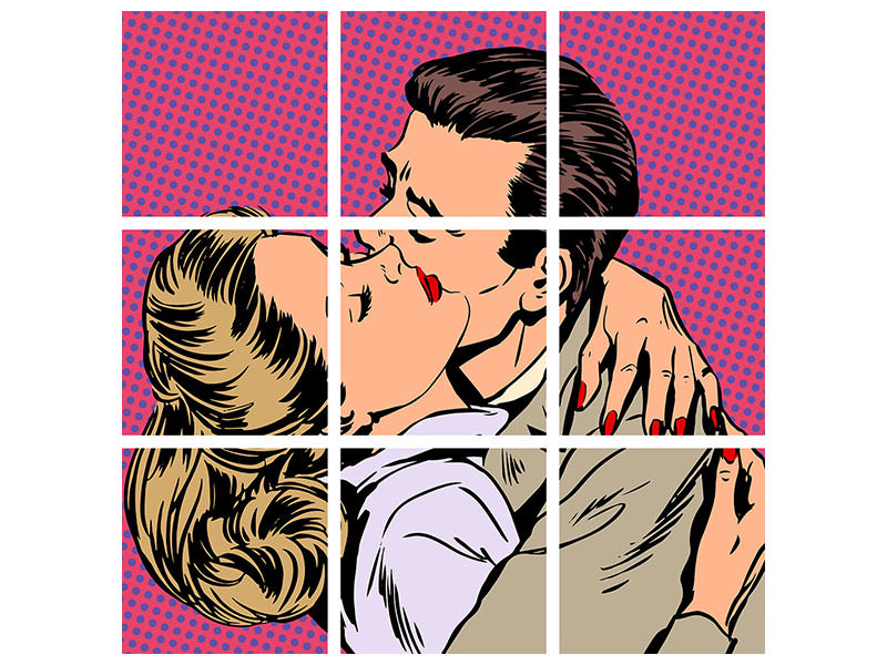 4-piece-canvas-print-pop-art-longing