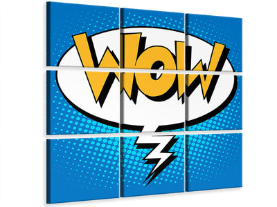 4-piece-canvas-print-pop-art-speech-bubble