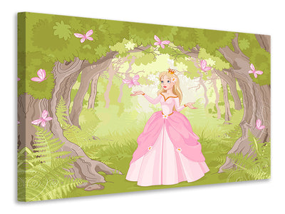 modern-4-piece-canvas-print-princess-in-the-wood