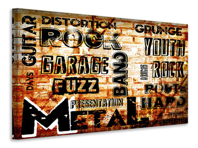 3-piece-canvas-print-rock-in-grunge-style