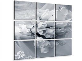 4-piece-canvas-print-romantic-tulips-bouquet