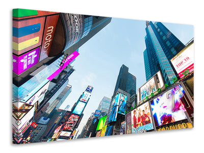 panoramic-3-piece-canvas-print-shopping-in-nyc-ii