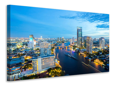 modern-3-piece-canvas-print-skyline-bangkok-at-dusk