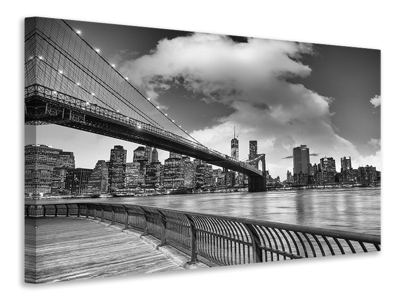 4-piece-canvas-print-skyscrapers-on-the-hudson
