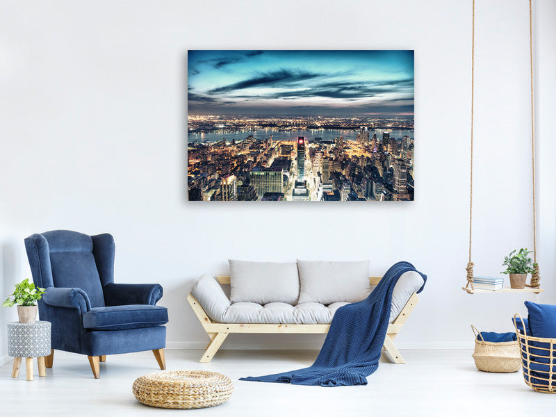 modern-4-piece-canvas-print-skyline-manhattan-city-lights