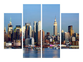 modern-4-piece-canvas-print-skyline-midtown-manhattan