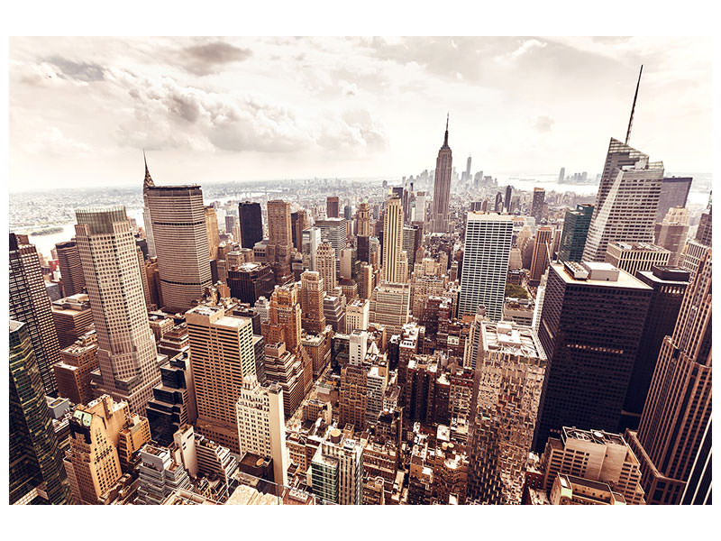 modern-4-piece-canvas-print-skyline-over-the-roofs-of-manhattan