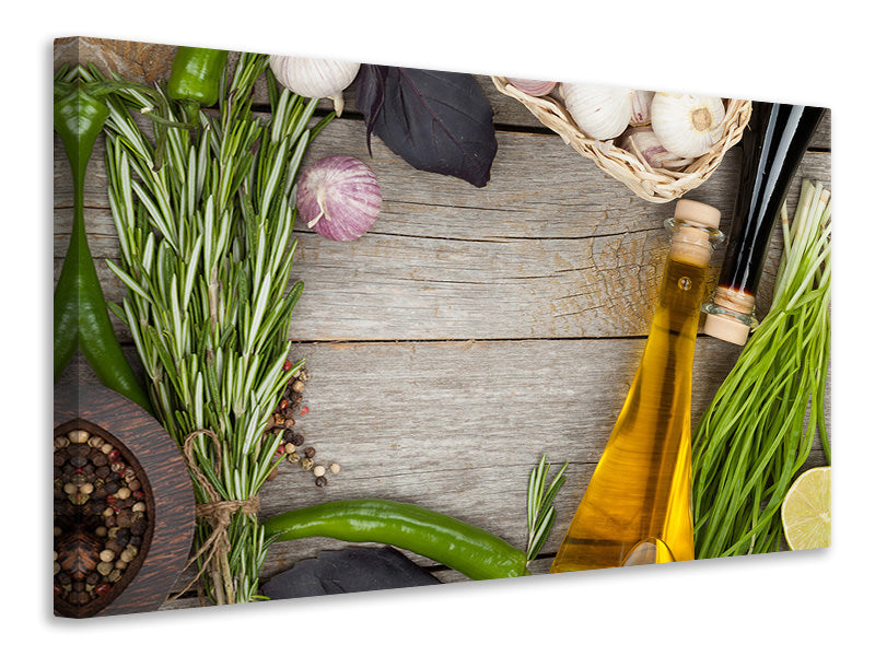 5-piece-canvas-print-spices-italiano