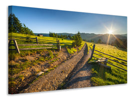 5-piece-canvas-print-sunrise-at-mountain