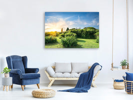 panoramic-3-piece-canvas-print-sunrise-in-the-park