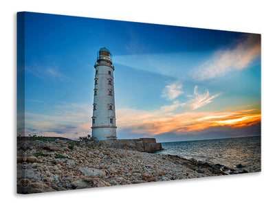 3-piece-canvas-print-sunset-at-the-lighthouse