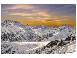 5-piece-canvas-print-sunset-in-the-mountains