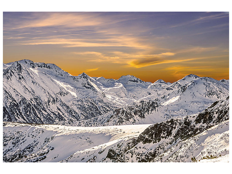 5-piece-canvas-print-sunset-in-the-mountains