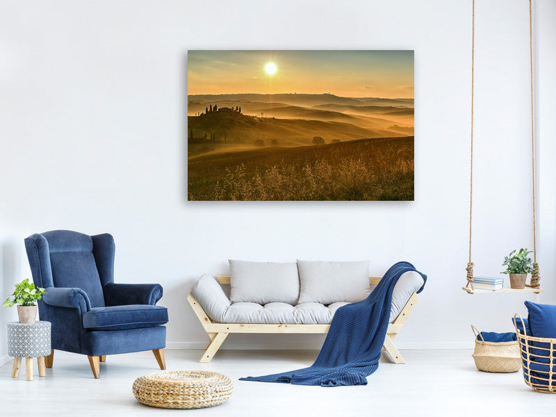 4-piece-canvas-print-sunset-in-the-rocks