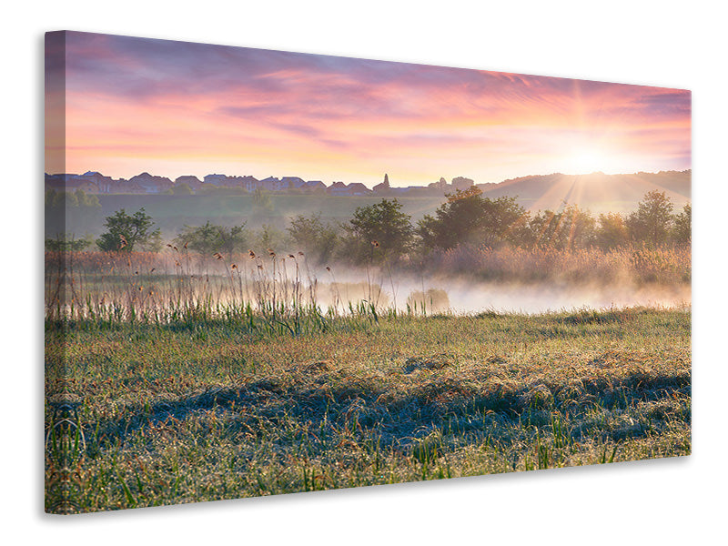 4-piece-canvas-print-sunset-on-hill