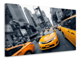 modern-4-piece-canvas-print-taxi-in-nyc