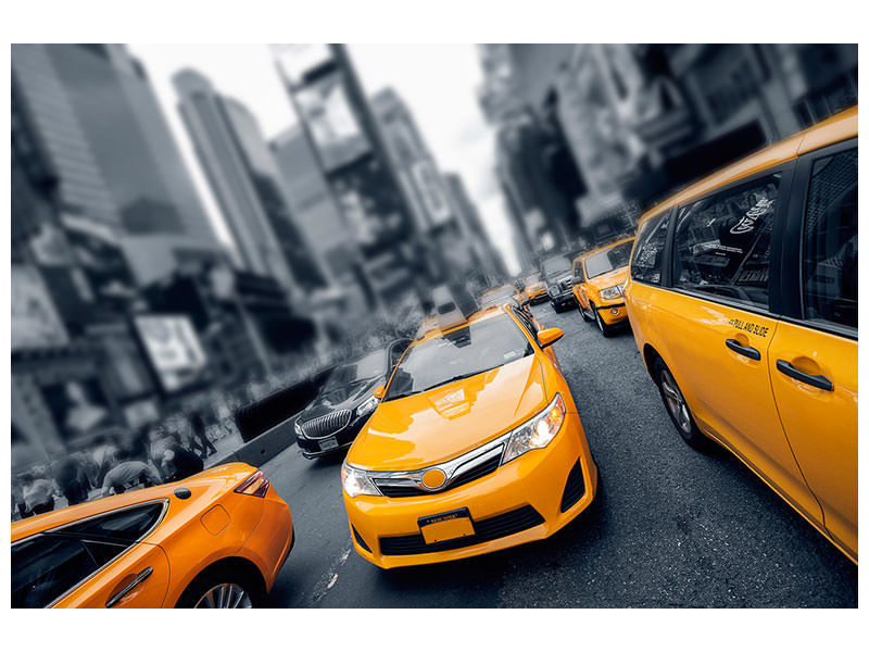 panoramic-3-piece-canvas-print-taxi-in-nyc