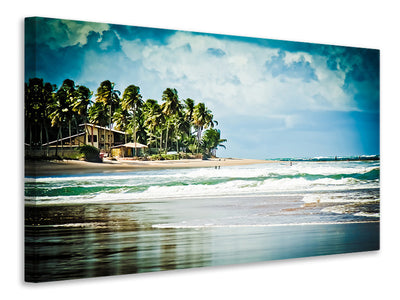 panoramic-3-piece-canvas-print-the-beach