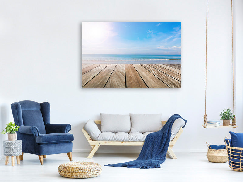 panoramic-3-piece-canvas-print-the-beautiful-beach-house