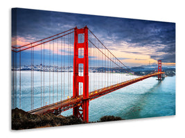 canvas-print-golden-gate-at-sunset