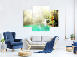 5-piece-canvas-print-the-green-lagoon