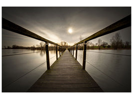 modern-4-piece-canvas-print-the-wooden-bridge