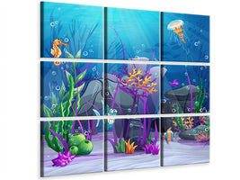 canvas-print-underwater-treasure-hunt