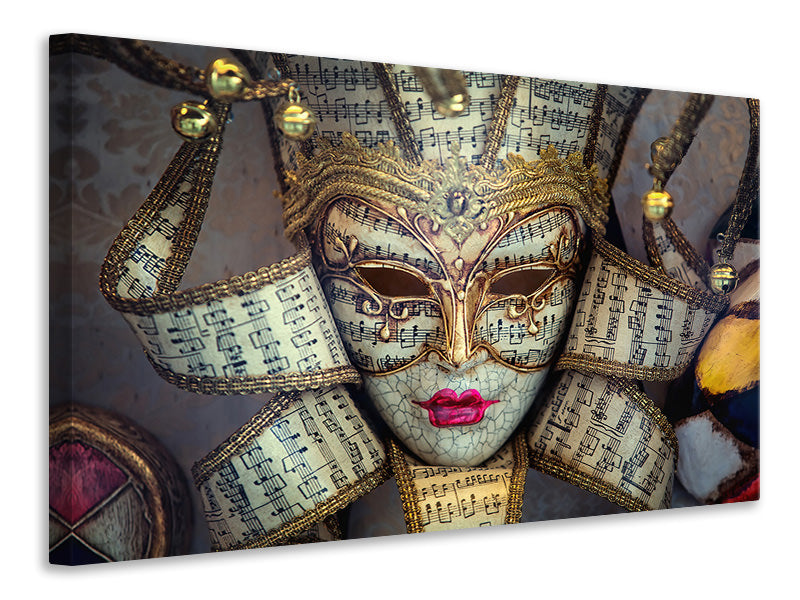 4-piece-canvas-print-venetian-mask