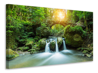 panoramic-3-piece-canvas-print-water-reflection