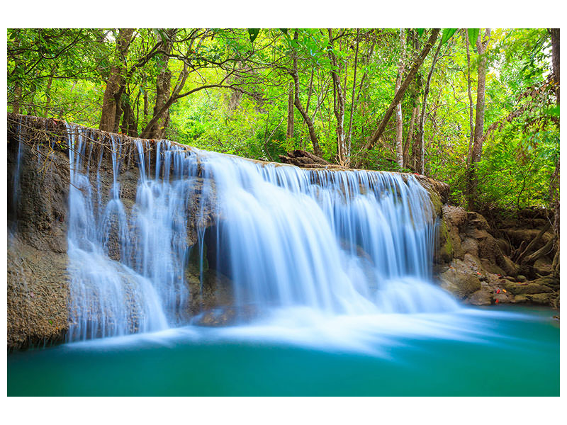panoramic-canvas-print-waterfall-si-nakharin