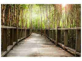 5-piece-canvas-print-wooden-bridge