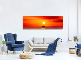 4-piece-canvas-print-a-fisherman-in-the-sunset