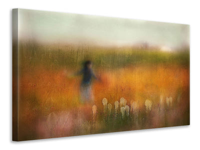 4-piece-canvas-print-a-girl-and-bear-grass