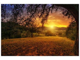 4-piece-canvas-print-a-landscape-in-the-sunset