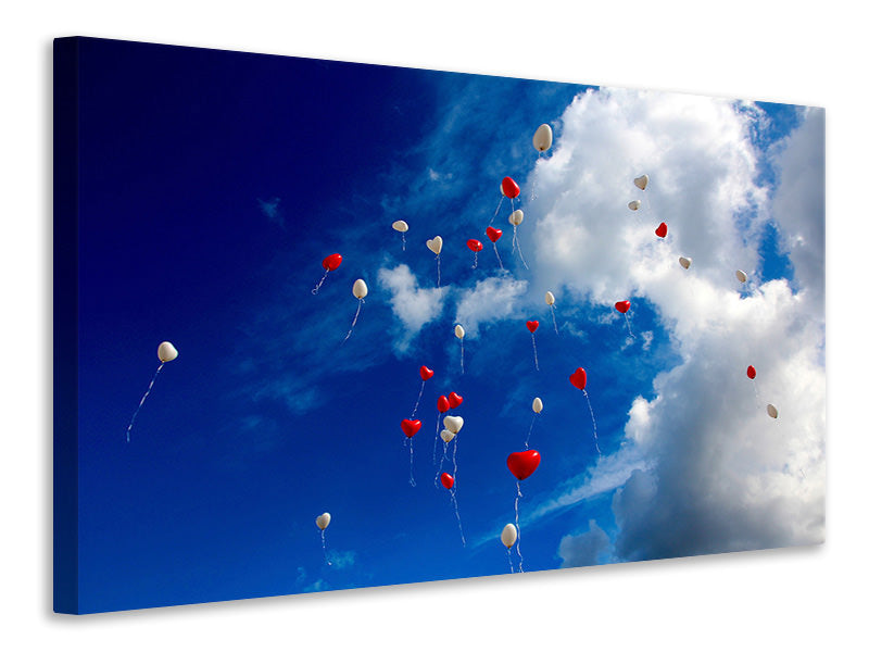 modern-4-piece-canvas-print-a-sky-full-of-hearts