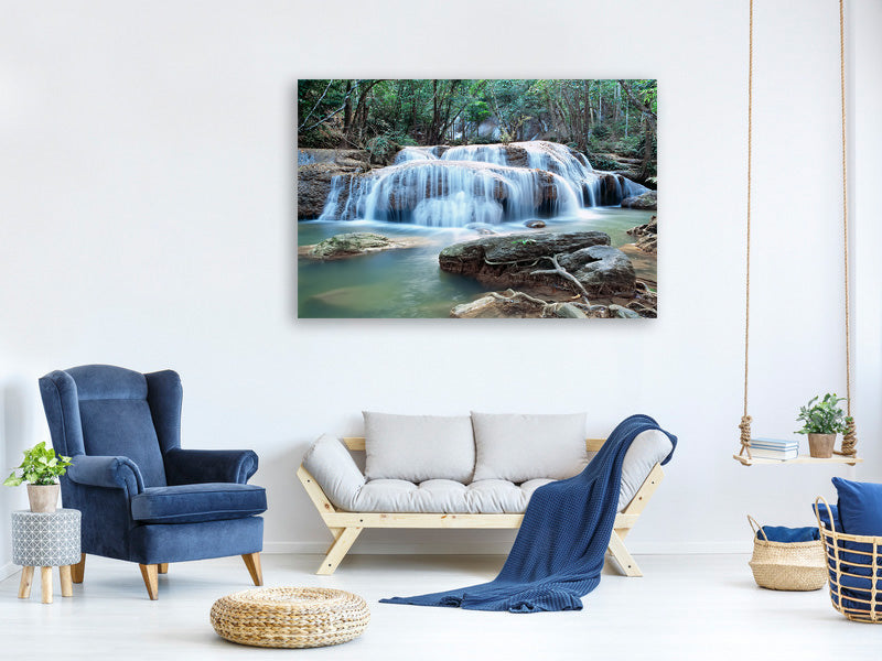 5-piece-canvas-print-a-waterfall