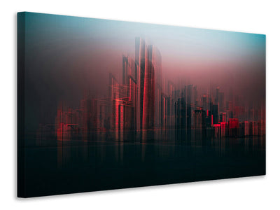 4-piece-canvas-print-abu-dhabi-skyline