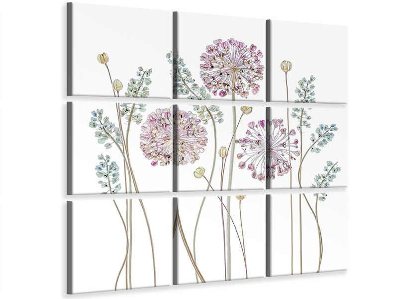 4-piece-canvas-print-allium-a