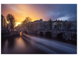 panoramic-canvas-print-amsterdam-keizersgracht