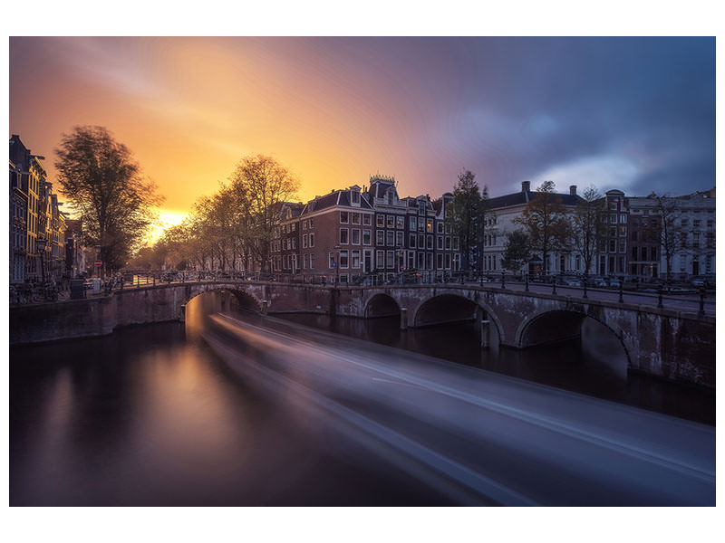 5-piece-canvas-print-amsterdam-keizersgracht