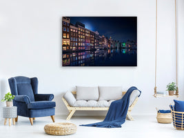 panoramic-3-piece-canvas-print-amsterdam-windows-colors