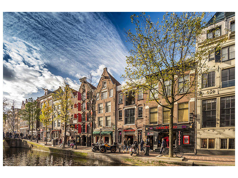 modern-4-piece-canvas-print-at-the-canal