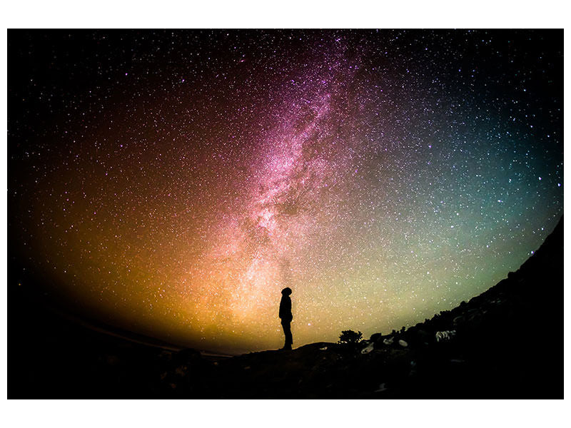 modern-4-piece-canvas-print-at-the-milky-way-i