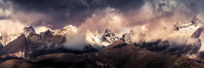 panoramic-canvas-print-tibet-snow-mountain-panorama