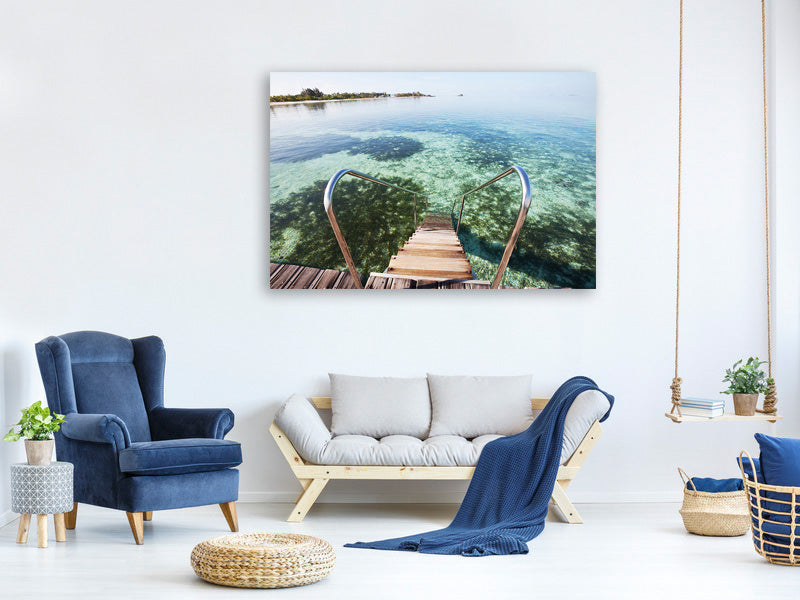modern-4-piece-canvas-print-bath-in-the-sea