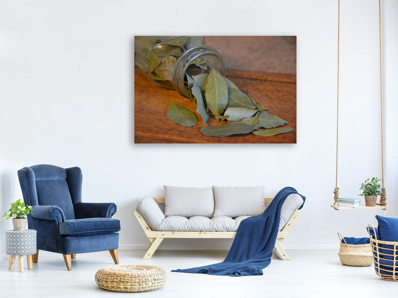 5-piece-canvas-print-bay-leaves