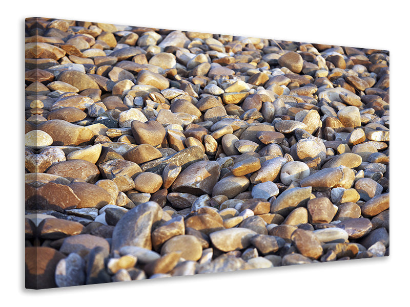 panoramic-canvas-print-beach-stones-ii