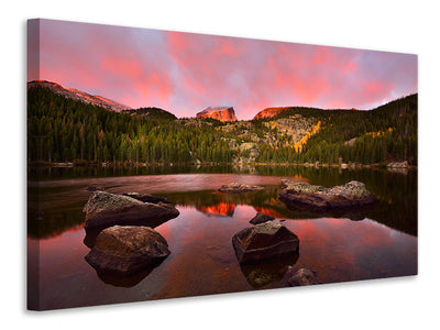 4-piece-canvas-print-bear-lake-sunrise