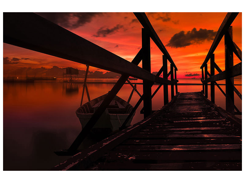 3-piece-canvas-print-beautiful-evening-mood-by-the-sea